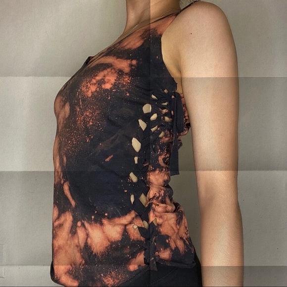 Bleached Reworked Tank top - Picture 2 of 2